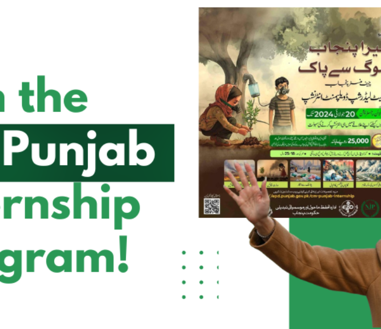 CM Punjab Climate Leadership Development Internship Program Apply Online