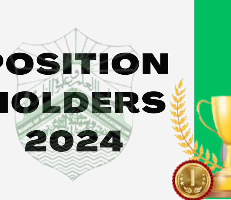 Top Position Holders in Matric Result (First Annual) Examination, 2024