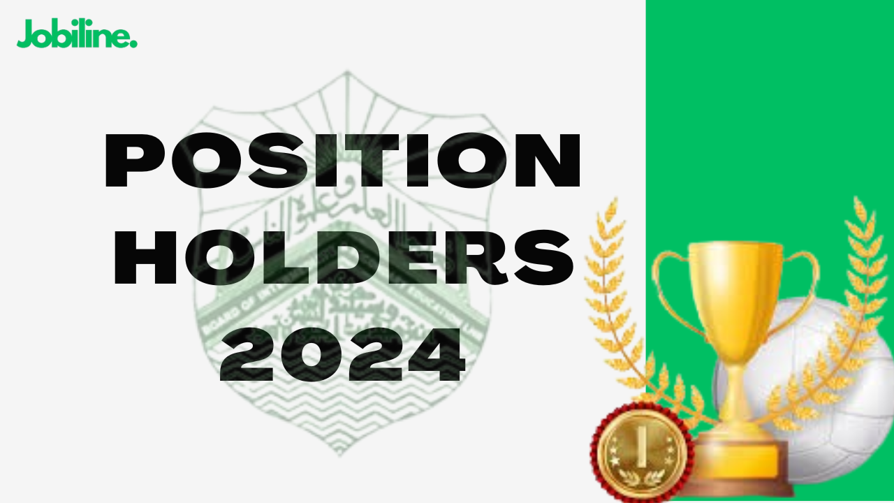 Top Position Holders in Matric Result (First Annual) Examination, 2024