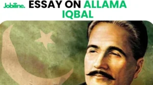 Portrait of Allama Iqbal - Essay on Allama Iqbal