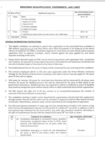 FBR Sepoy Jobs Advertisement 2024