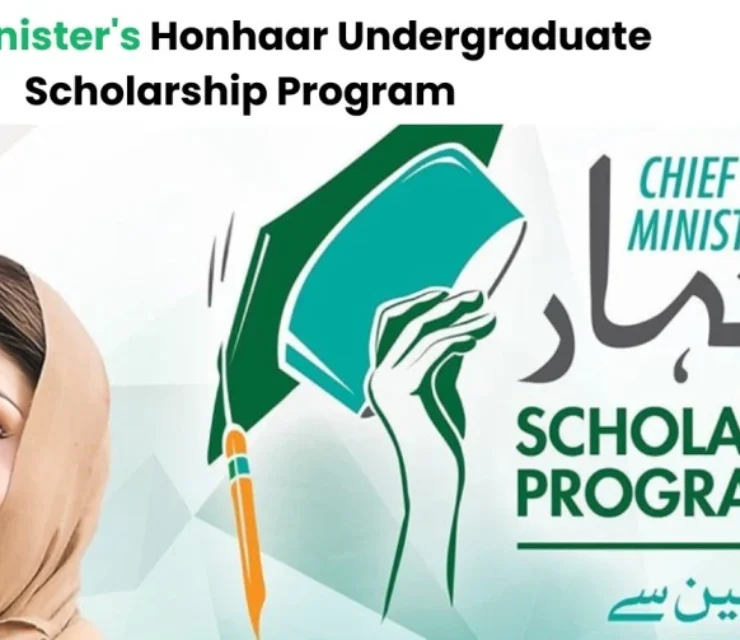 CM Honhaar Undergraduate Scholarship Program HEC Apply Online