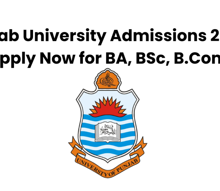 Punjab University BA/BSc/B.Com Admission 2024 Apply Online